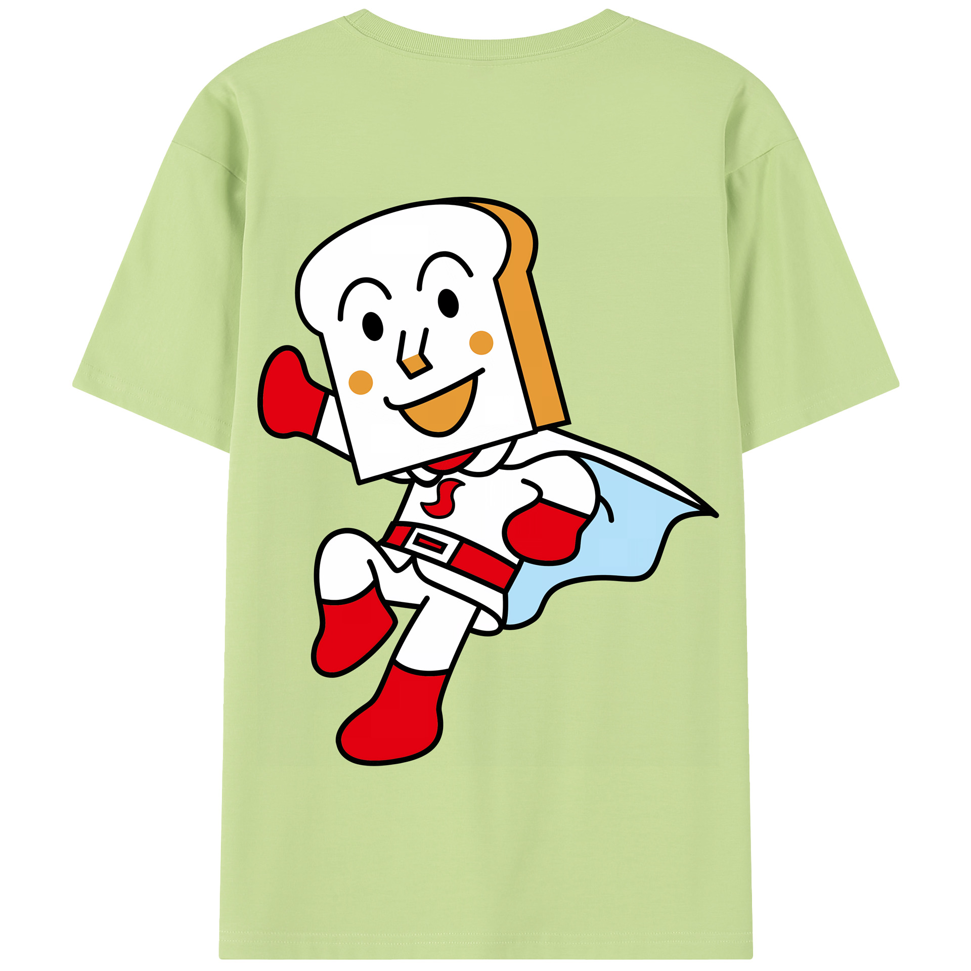 （画像用） アンパンマン Anpanman 綿100％半袖Tシャツ（背面プリント）